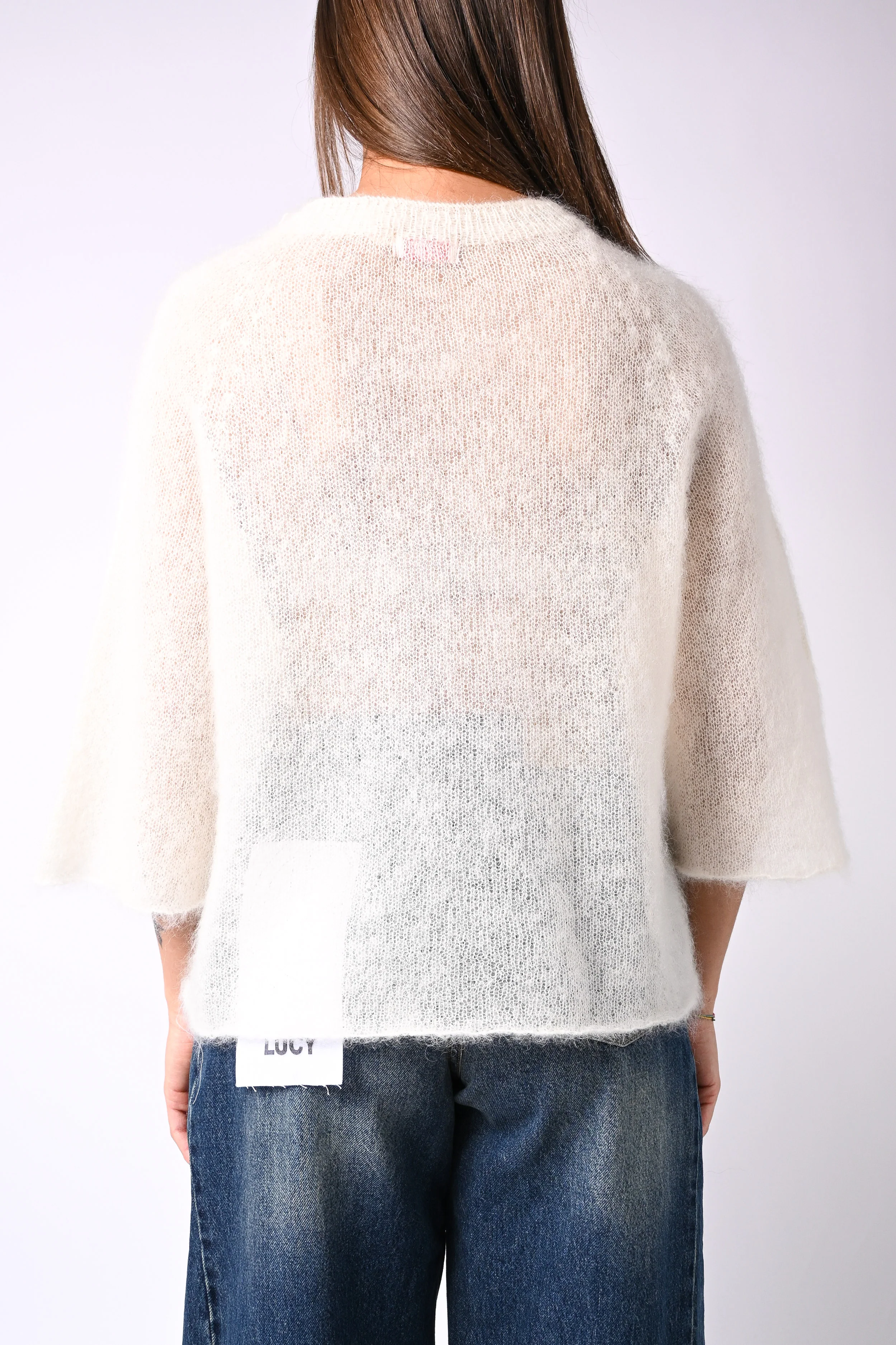B LOVE - MAGLIA KID MOHAIR EXTRALIGHT ART.2505 - PANNA - Image 4