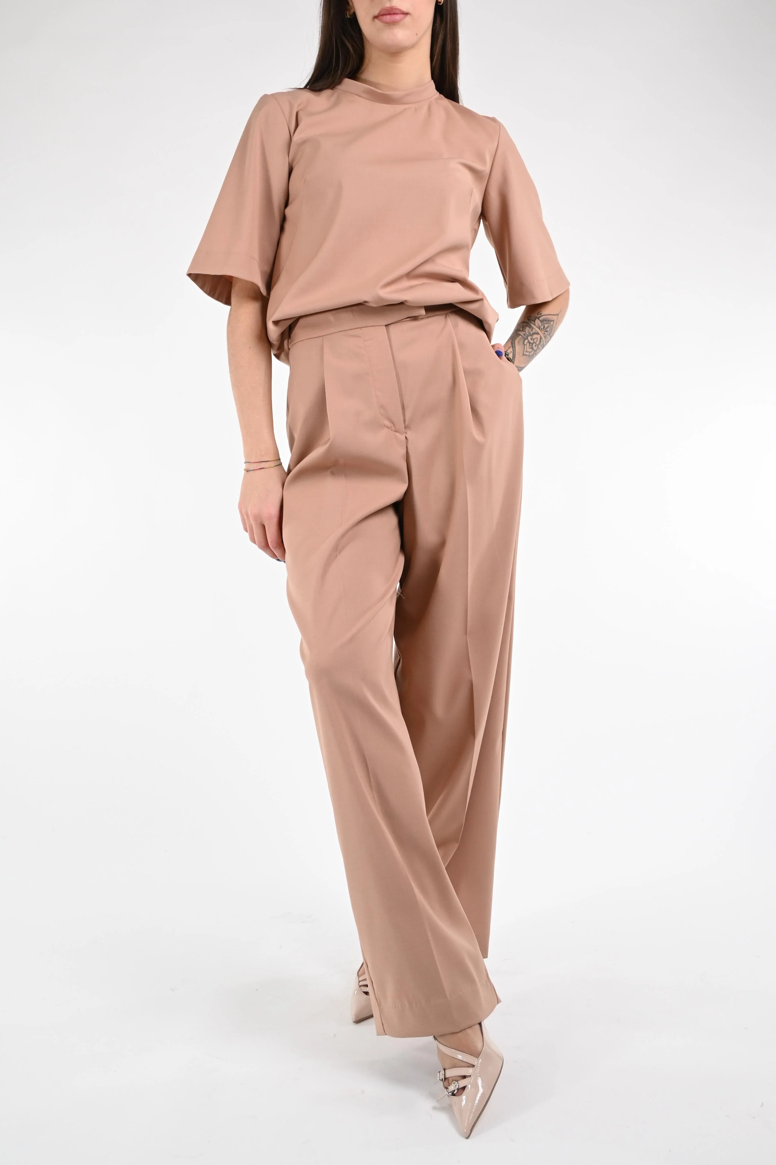 GOLD - BLUSA POLIVISCOSA ART.57738/4557 - CAMMELLO - Image 6
