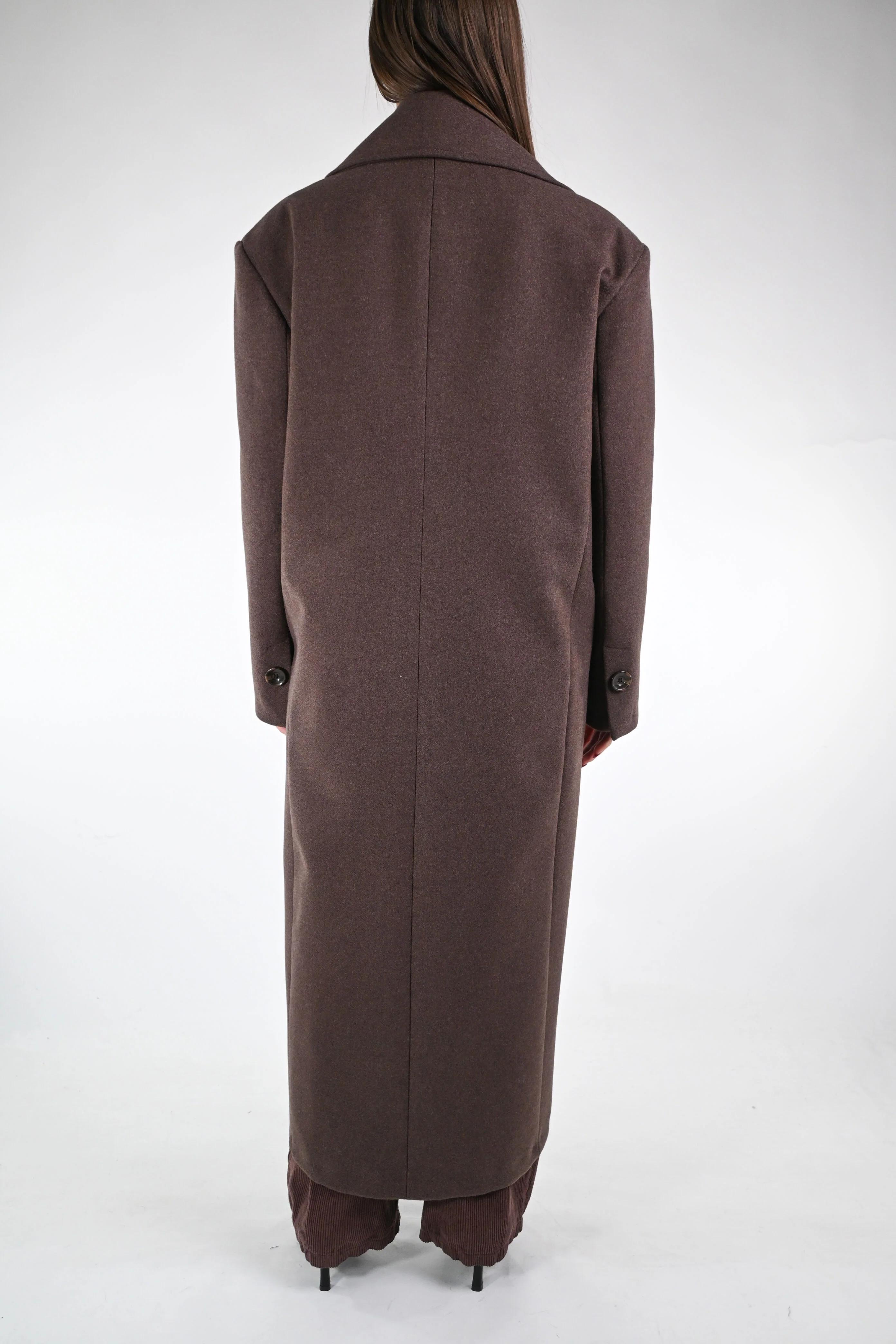 GOLD - CAPPOTTO OVER DOPPIOPETTO ART.88087/4610 - MORO - Image 4