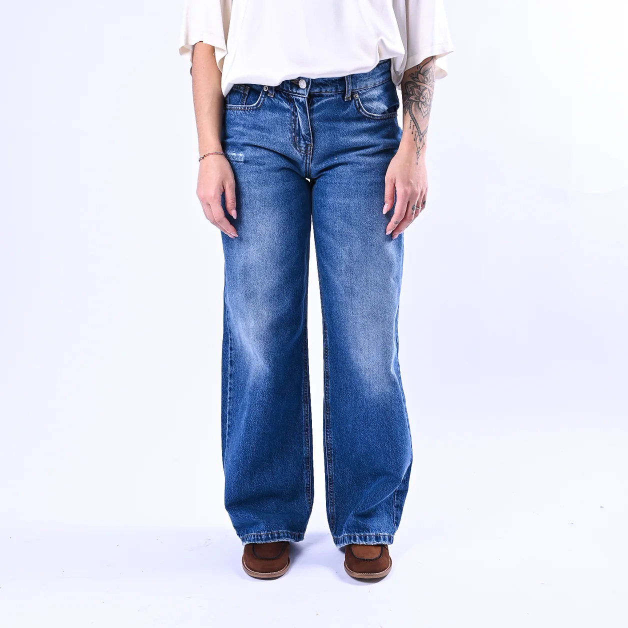 HAVEONE - JEANS MODELLO AOKI ART.PLS-Q049 - LAVAGGIO MEDIO - Image 2