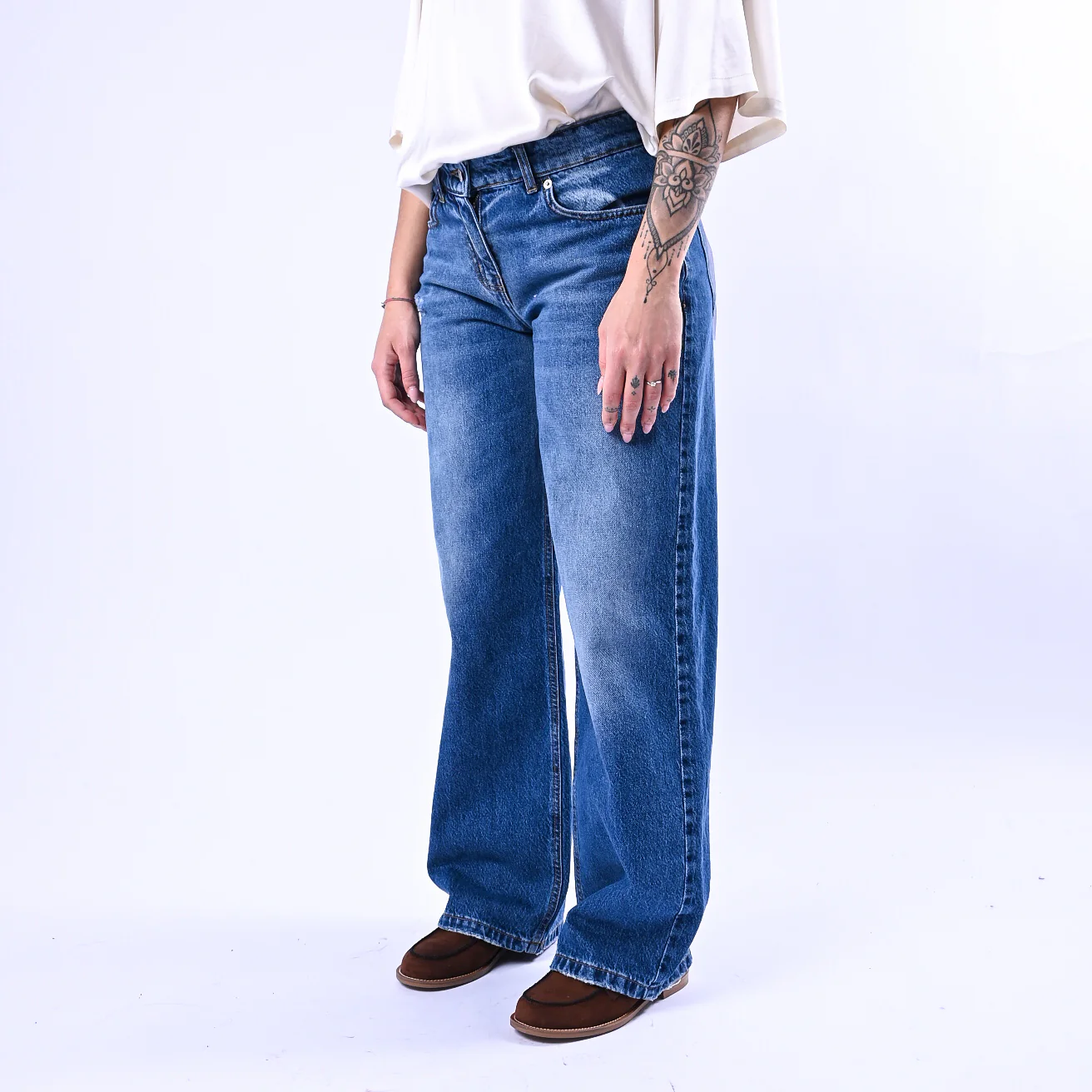 HAVEONE - JEANS MODELLO AOKI ART.PLS-Q049 - LAVAGGIO MEDIO - Image 3