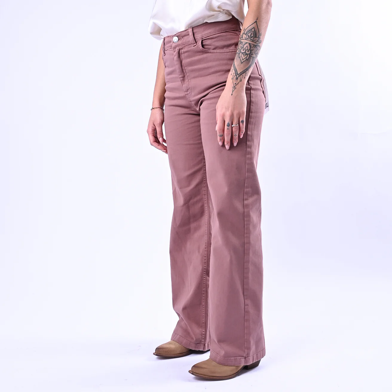 HAVEONE - JEANS MODELLO LONDON BULL DENIM ART.PGZ-Q114 - CIPOLLA - Image 3