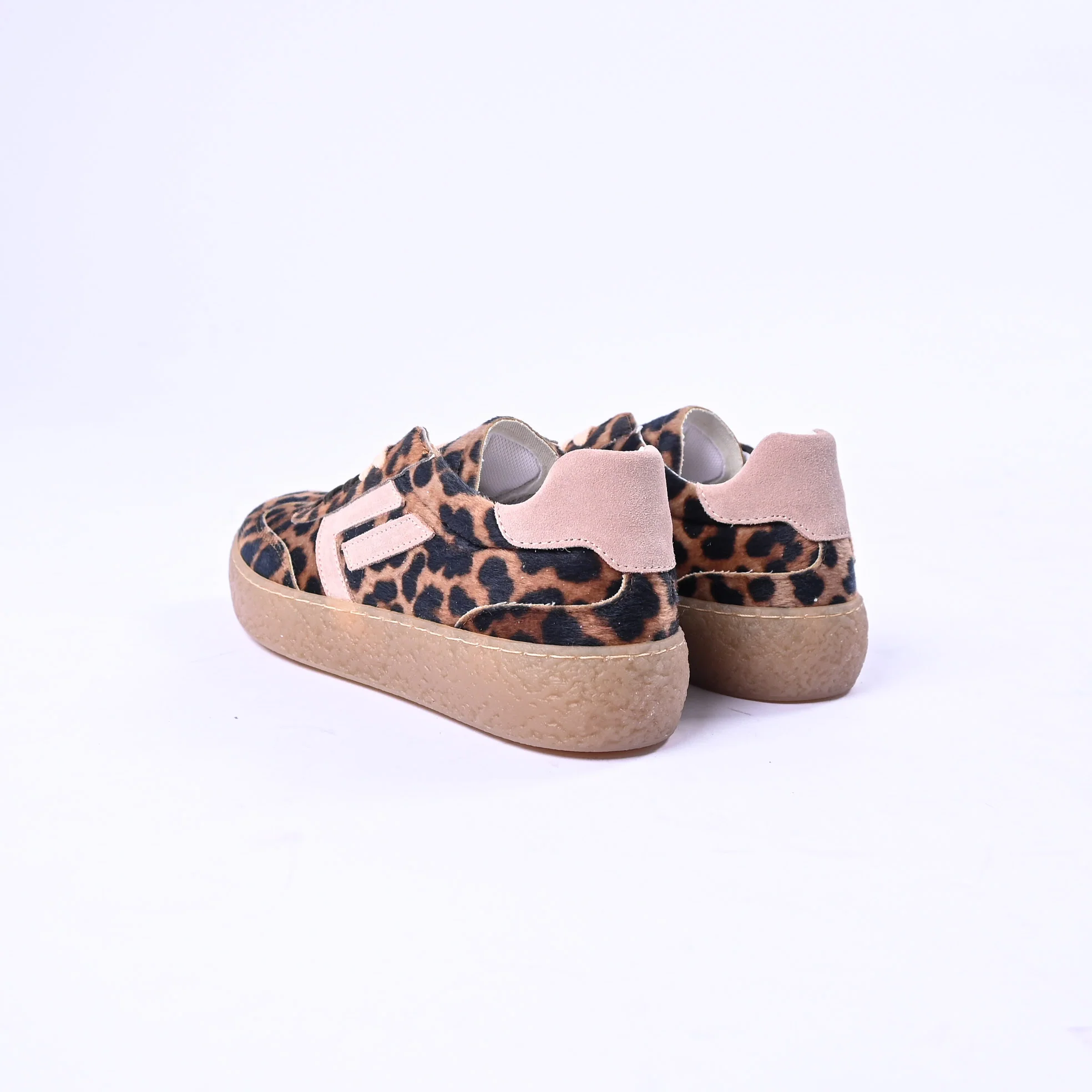 LATIKA - SNEAKERS CAVALLINO ANIMALIER ART.LTK11F - BEIGE/MORO - Image 3