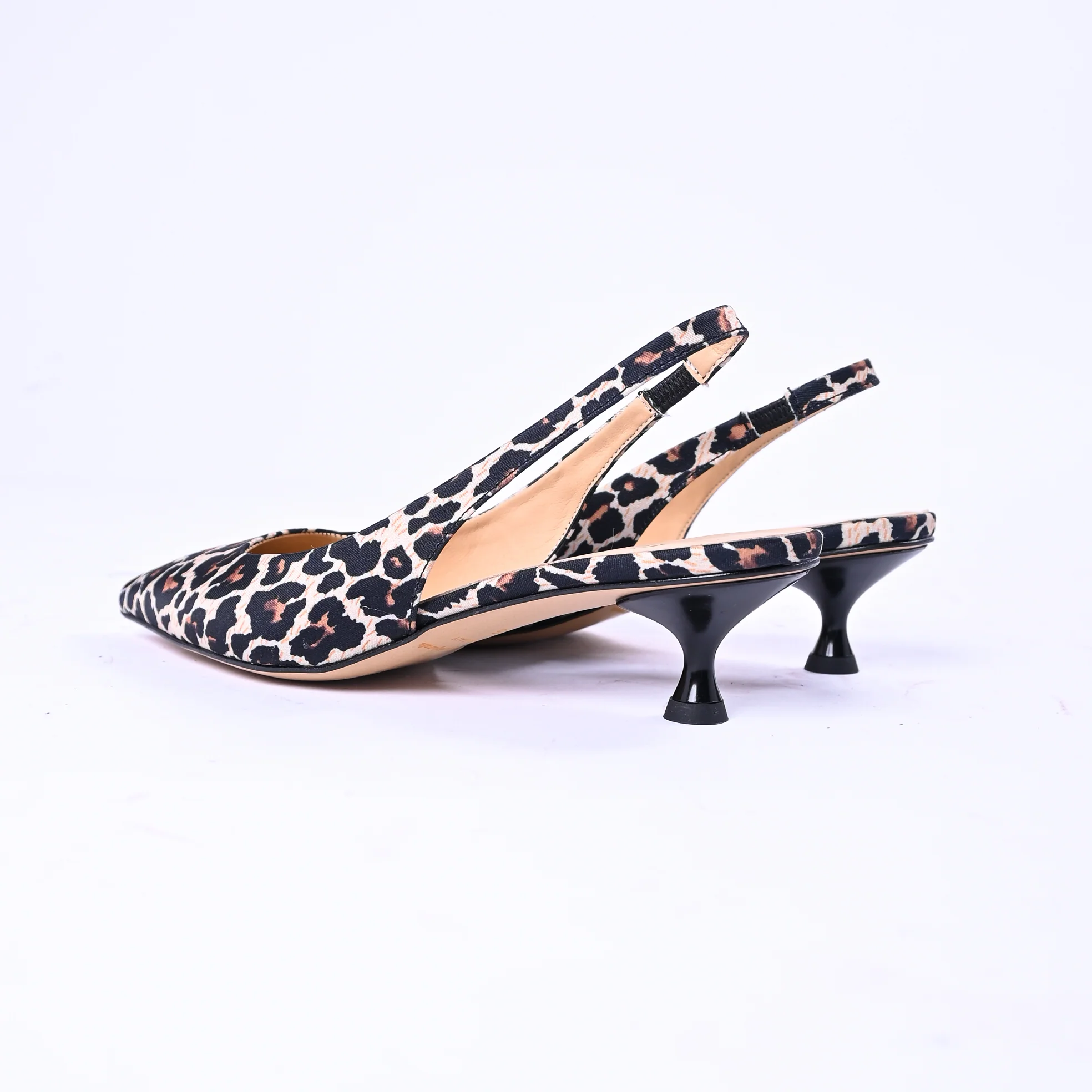 MARGOT - DECOLLETE' SPUNTATO KITTEN HEELS ART.894M002/S - ANIMALIER - Image 3