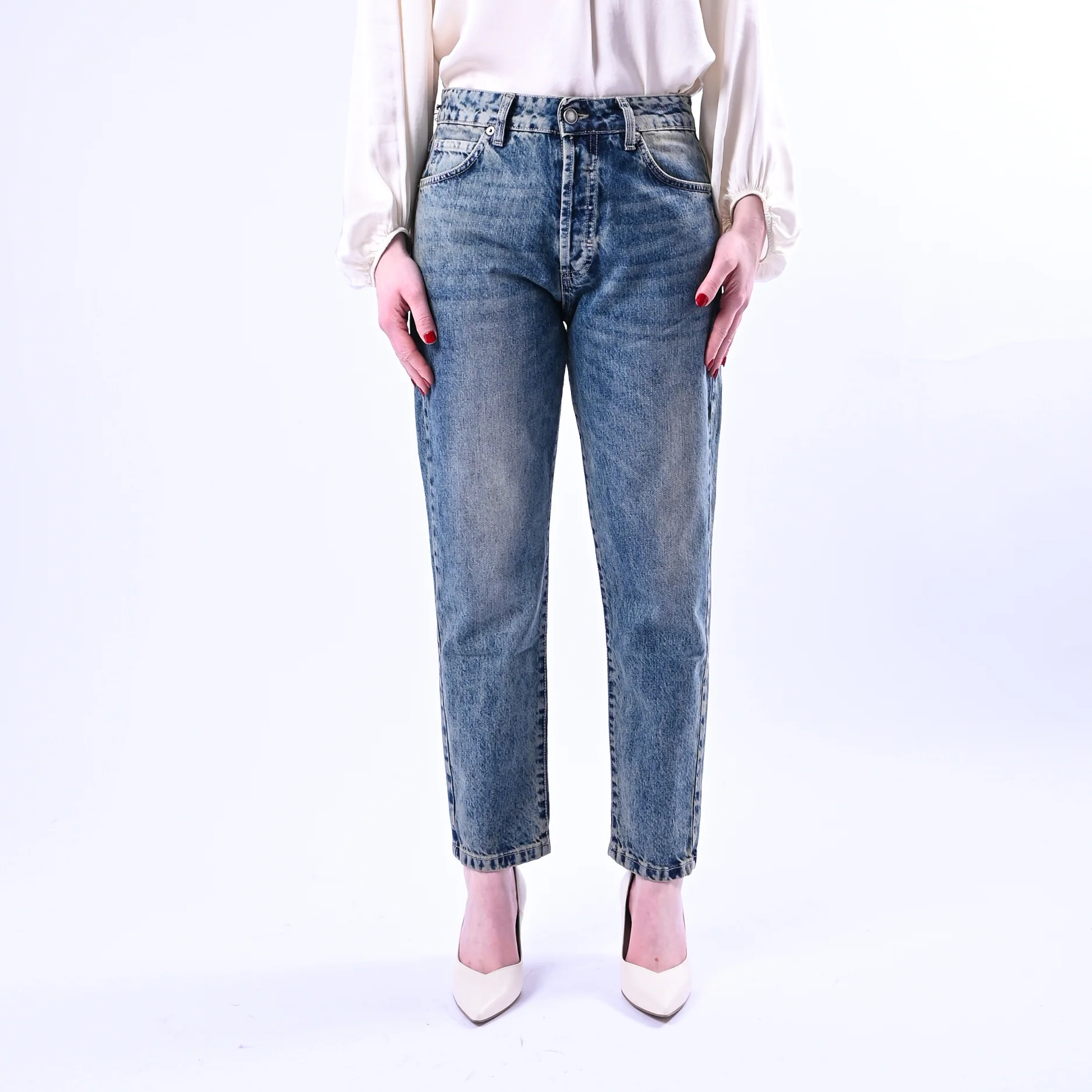 RECUPERO - JEANS BOYFRIEND ART.FUJI/MB1 - LAVAGGIO AL THE' - Image 2