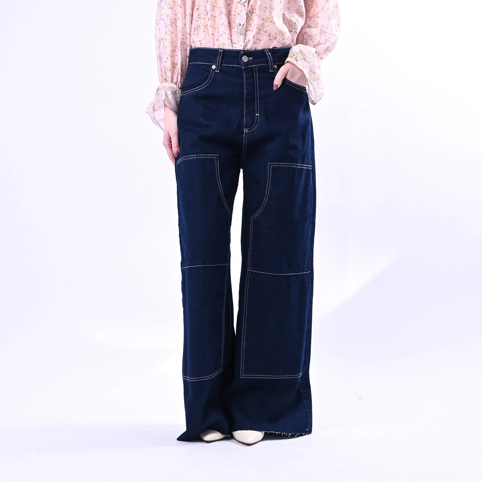 TENSIONE IN - JEANS SUPERPOKET ART.GIUSY-WEST - DENIM SCURO