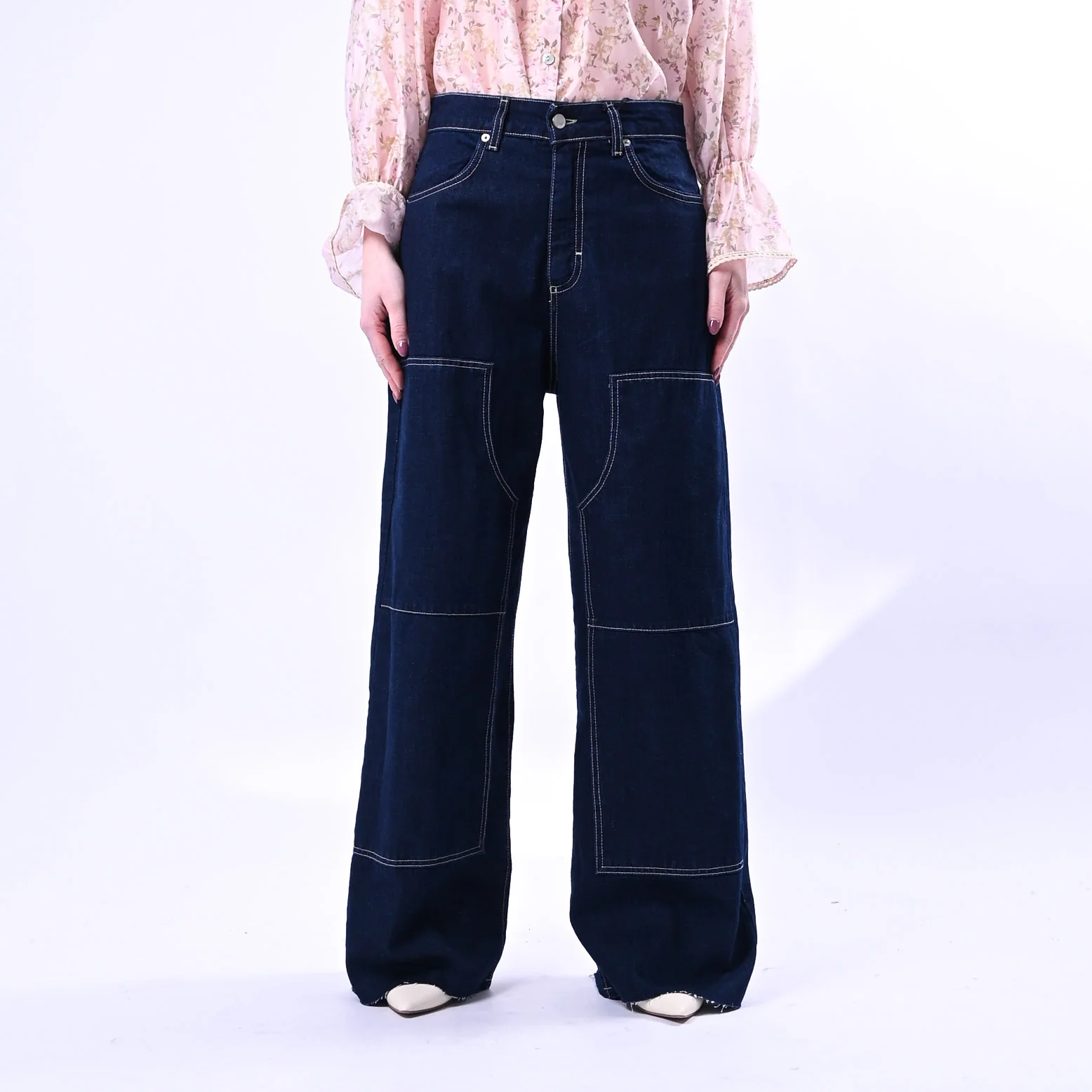 TENSIONE IN - JEANS SUPERPOKET ART.GIUSY-WEST - DENIM SCURO - Image 3