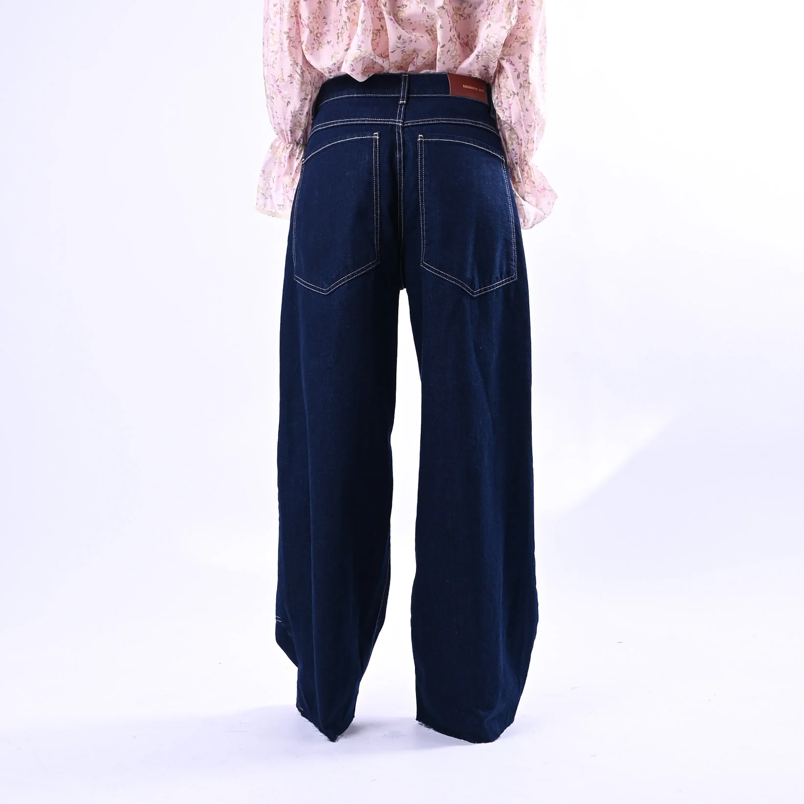 TENSIONE IN - JEANS SUPERPOKET ART.GIUSY-WEST - DENIM SCURO - Image 5