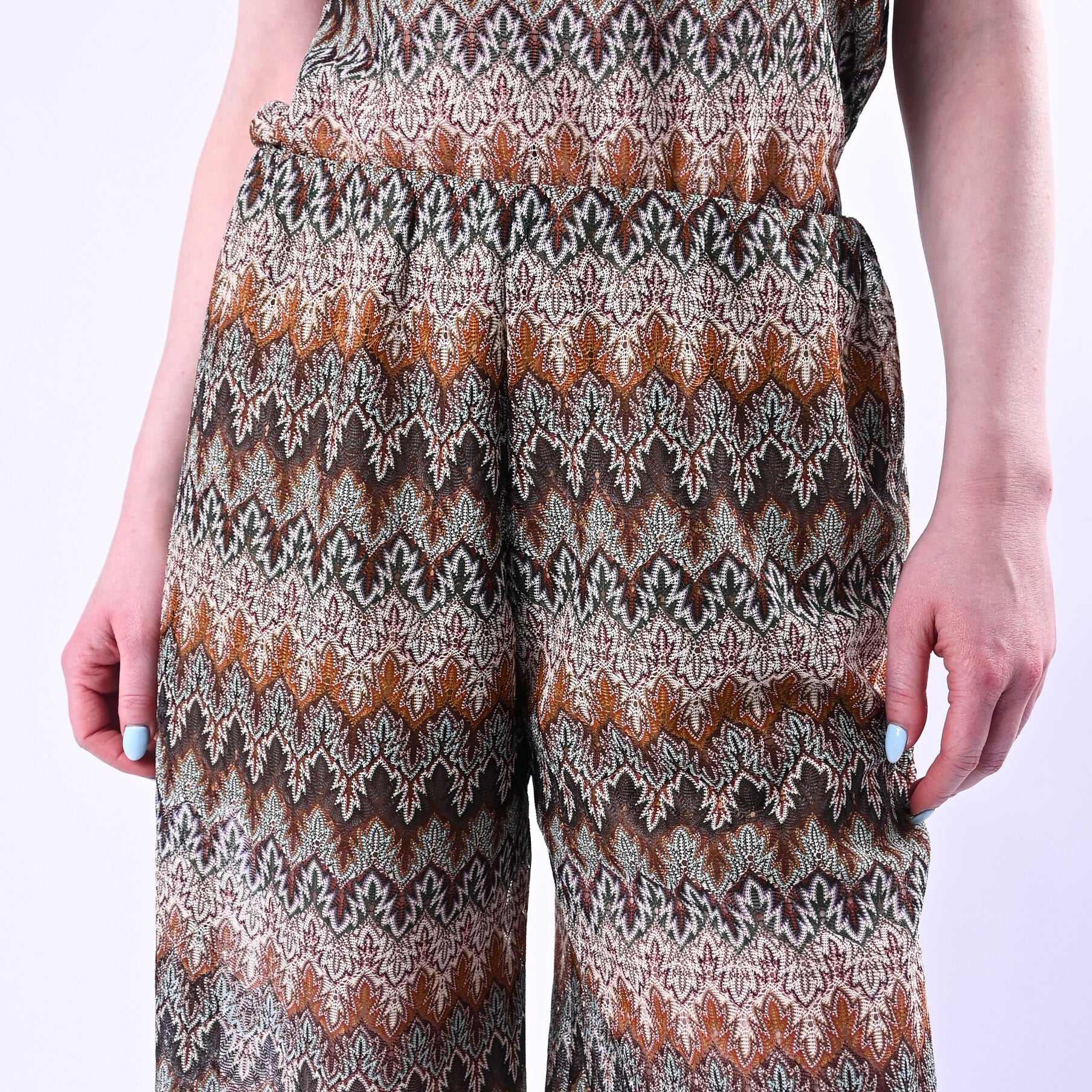TENSIONE IN - PANTALONE PALAZZO MISSONI ART.S26PC28/F - FANTASIA - Image 4