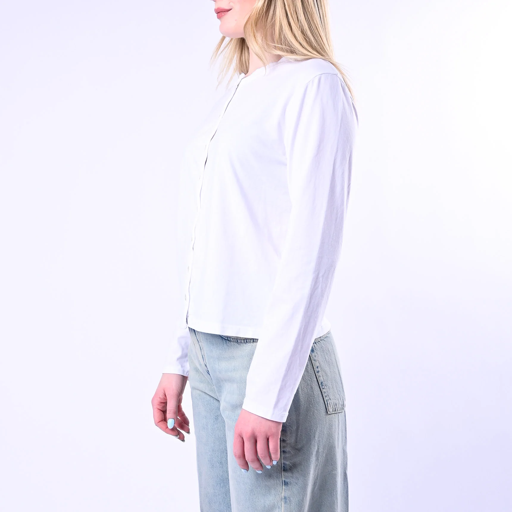 TENSIONE IN - T-SHIRT REBECCHINA JERSEY ART.21012/BI - BIANCO - Image 2
