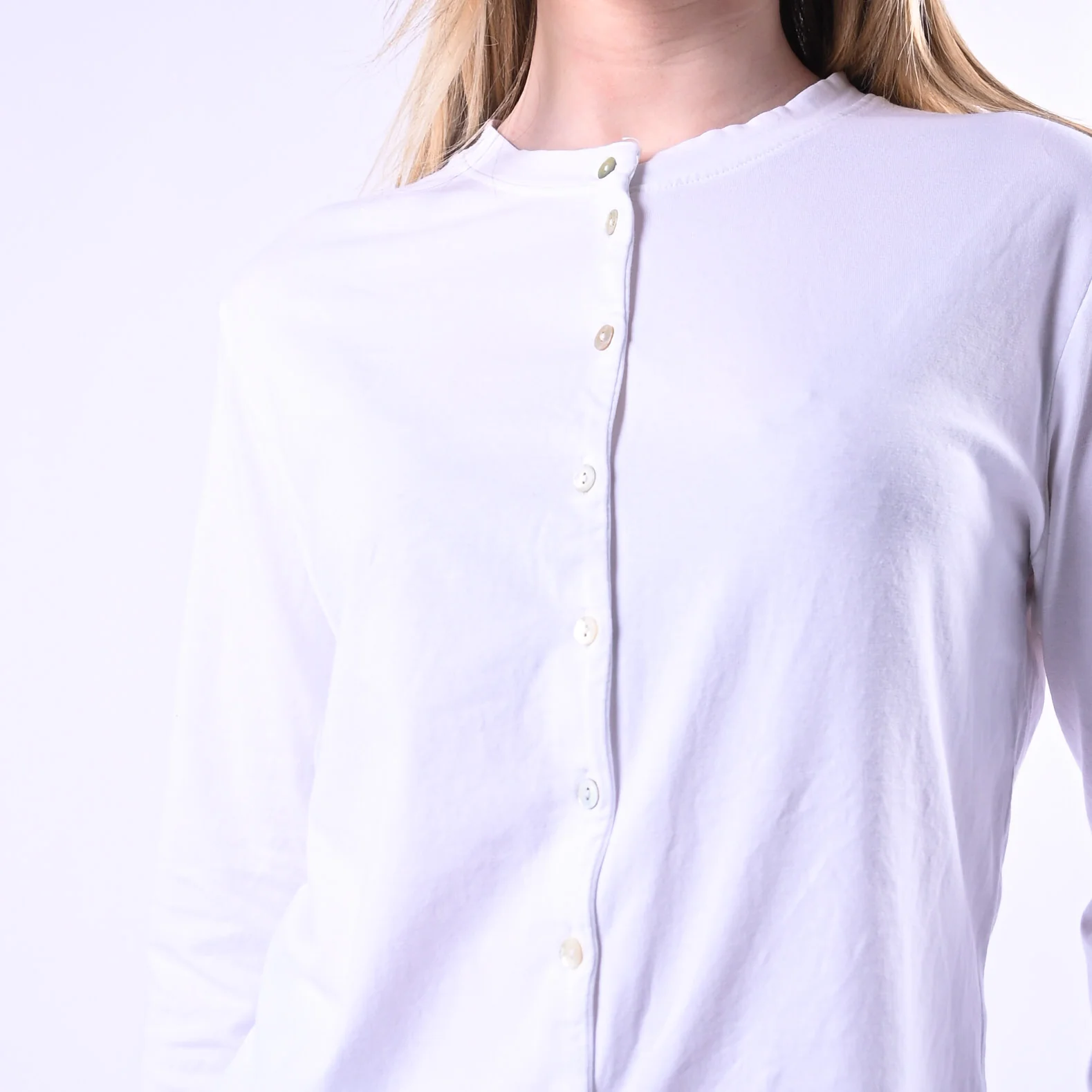 TENSIONE IN - T-SHIRT REBECCHINA JERSEY ART.21012/BI - BIANCO - Image 4