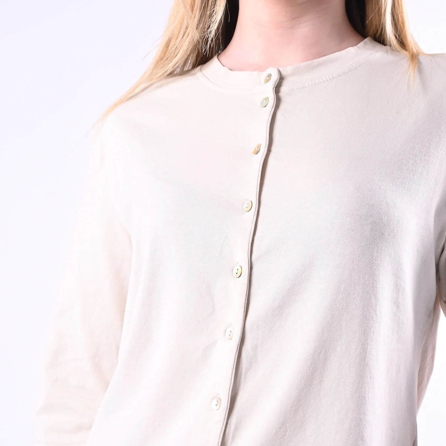 TENSIONE IN - T-SHIRT REBECCHINA JERSEY ART.21012/BU - BURRO - Image 5