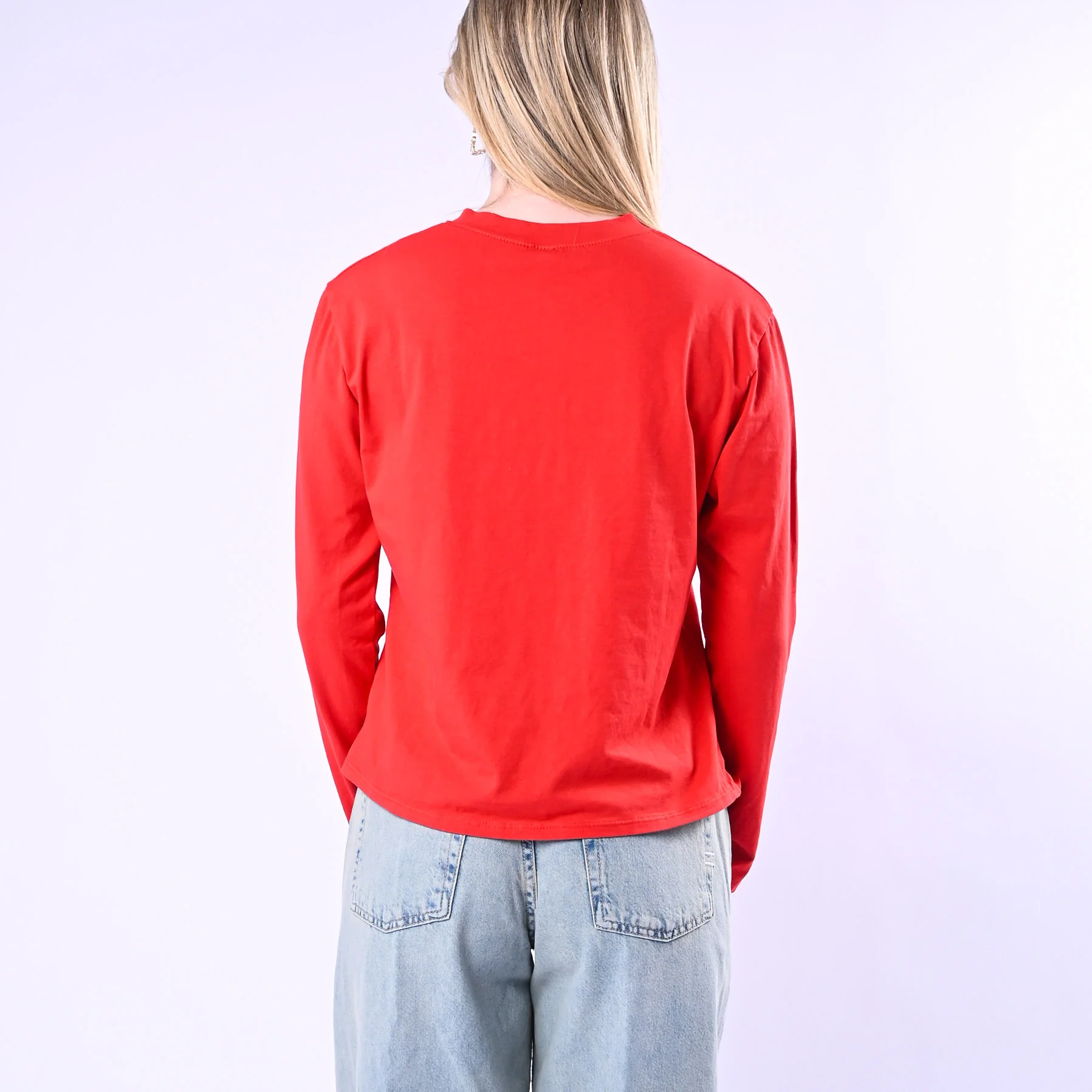 TENSIONE IN - T-SHIRT REBECCHINA JERSEY ART.21012/R - ROSSO - Image 4