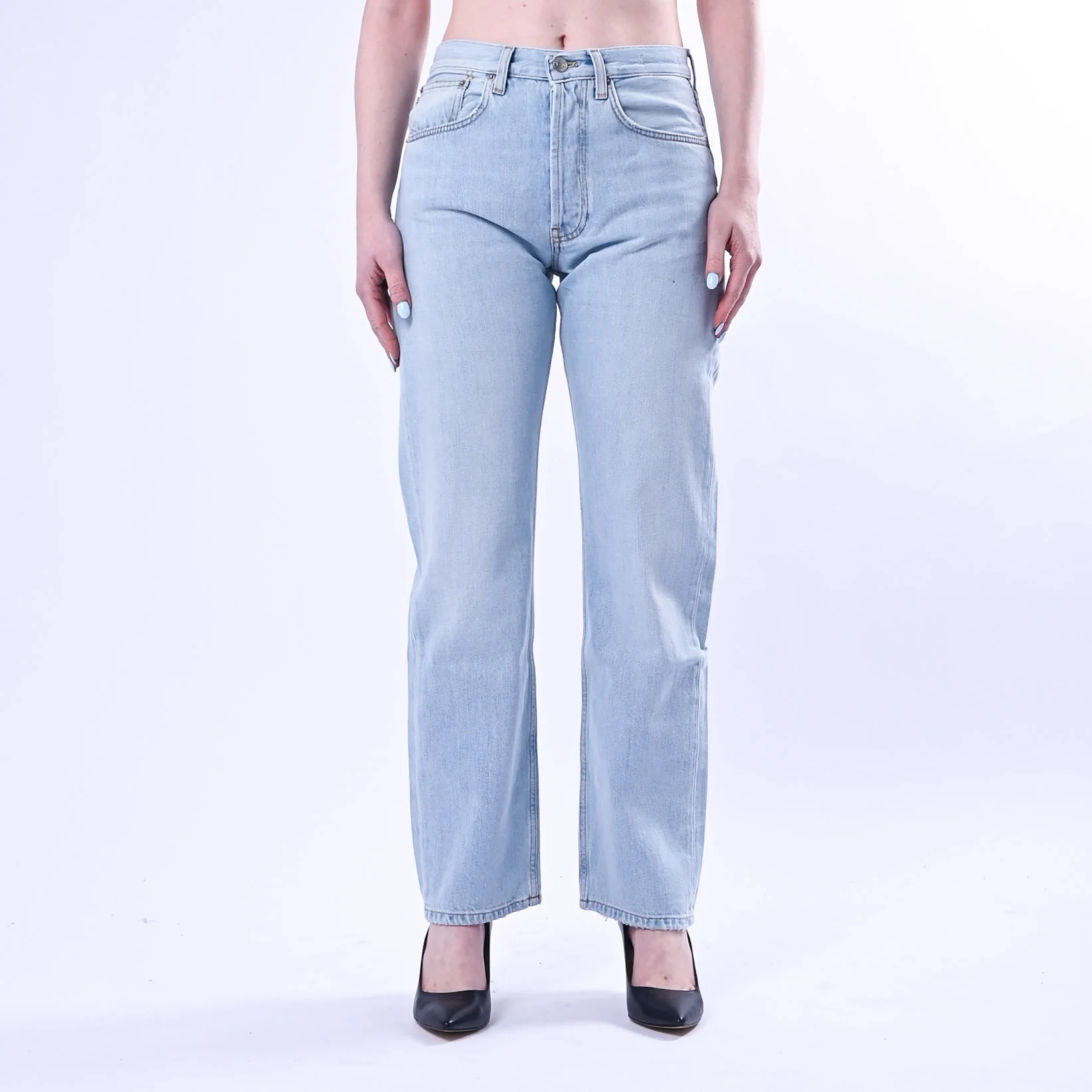 VICOLO - JEANS EMY STRAIGHT FIT ART.DAB5390/J - LAVAGGIO CHIARO - Image 2